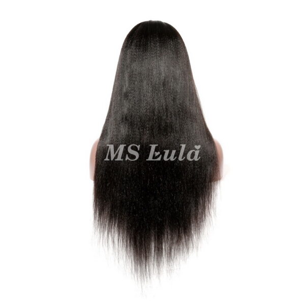 Virgin Human Hair 13x4 Kinky Straight Lace Front Wigs - Image 3